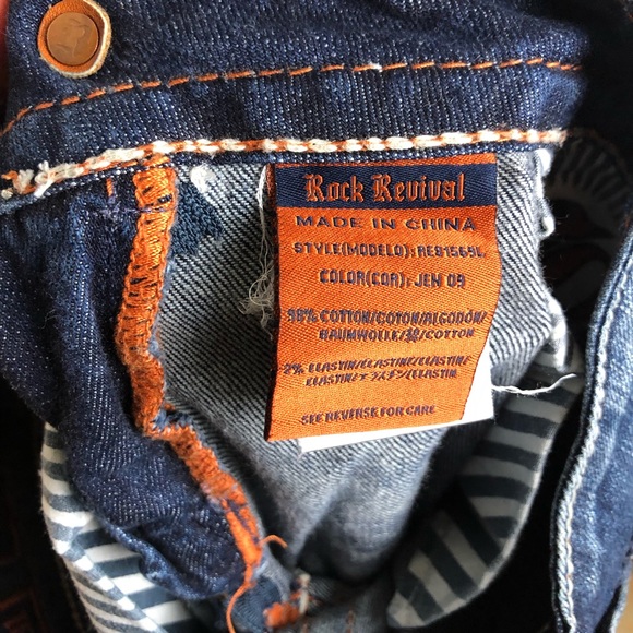 Rock Revival JenBoot Leg Jeans 31 - Picture 3 of 8